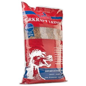 LEINSAMEN Urkraft produits granulés graines-de-lin sac 10 kg complément alimentaire chevaux